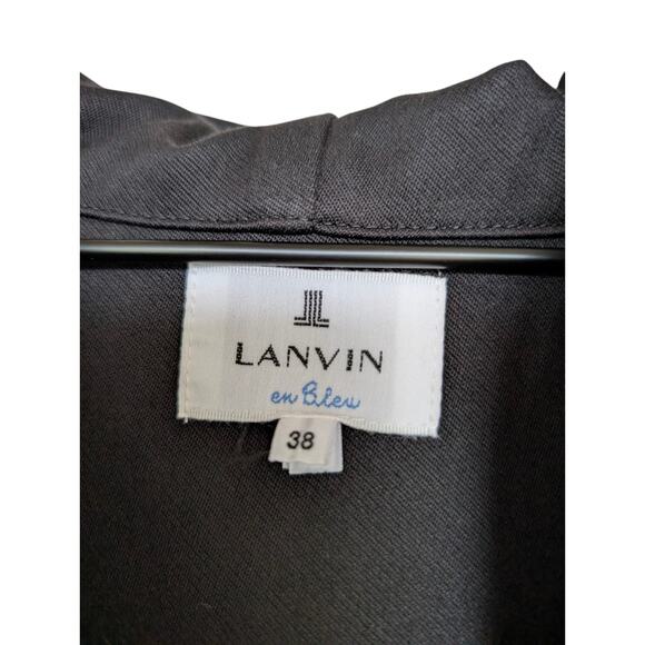 Lanvin en Bleu Women's Hoodie Vest - Picture 7 of 10